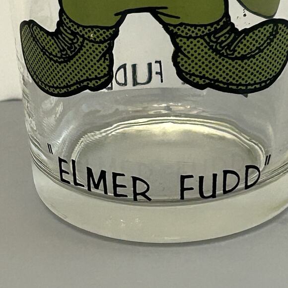 1973 Pepsi Collector Glasses Series Looney Tunes Bugs Bunny & Elmer Fudd #9 - Picture 3 of 8